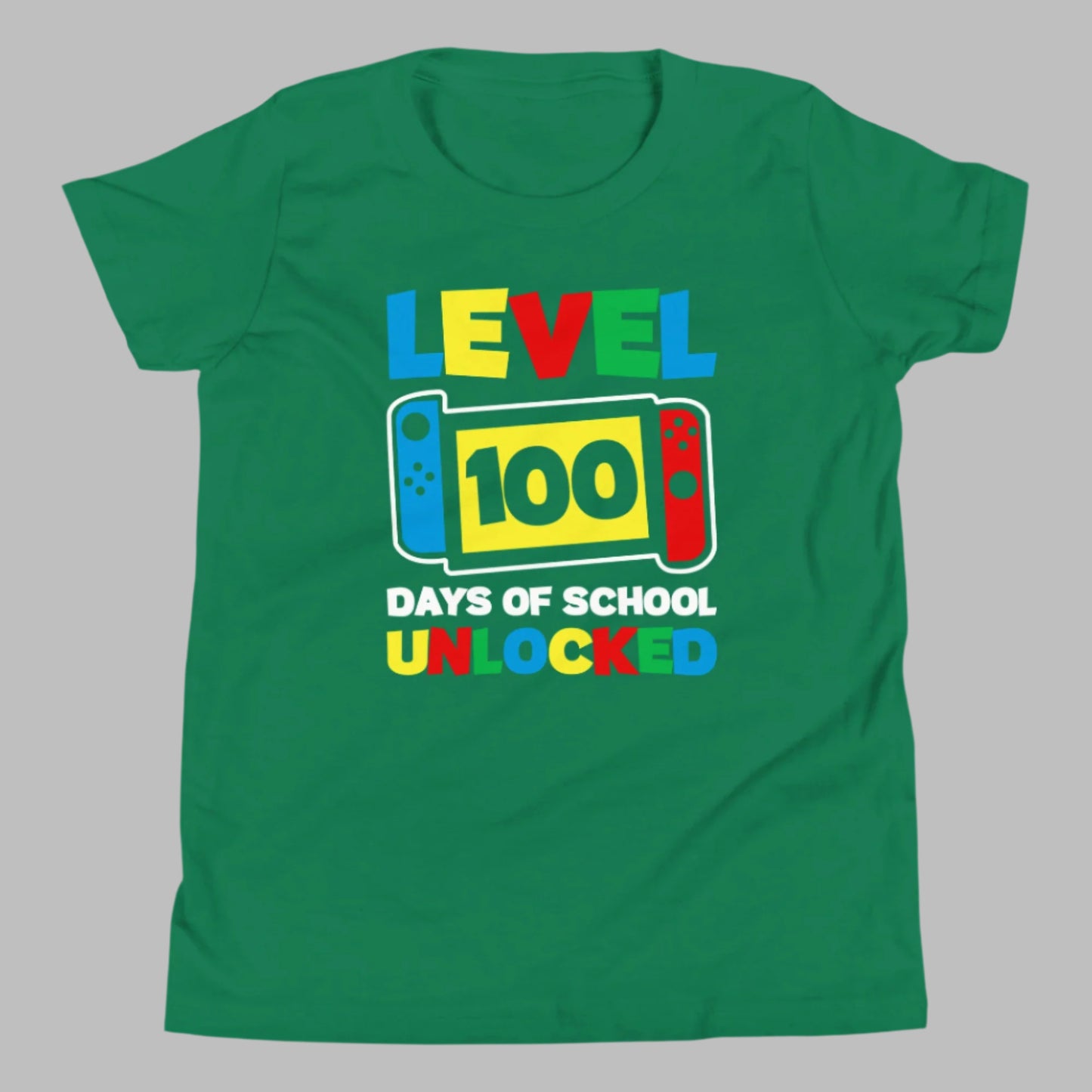 level_100_days_of_school t-shirt