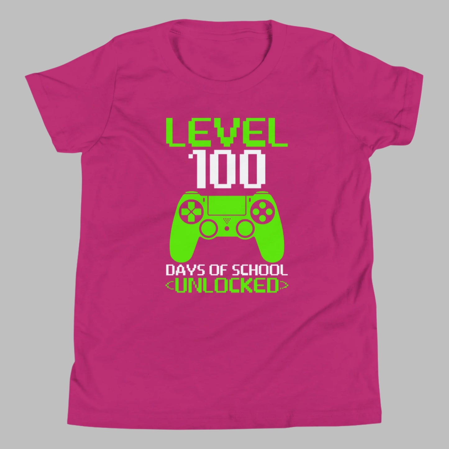 level 100 days of school unlocked