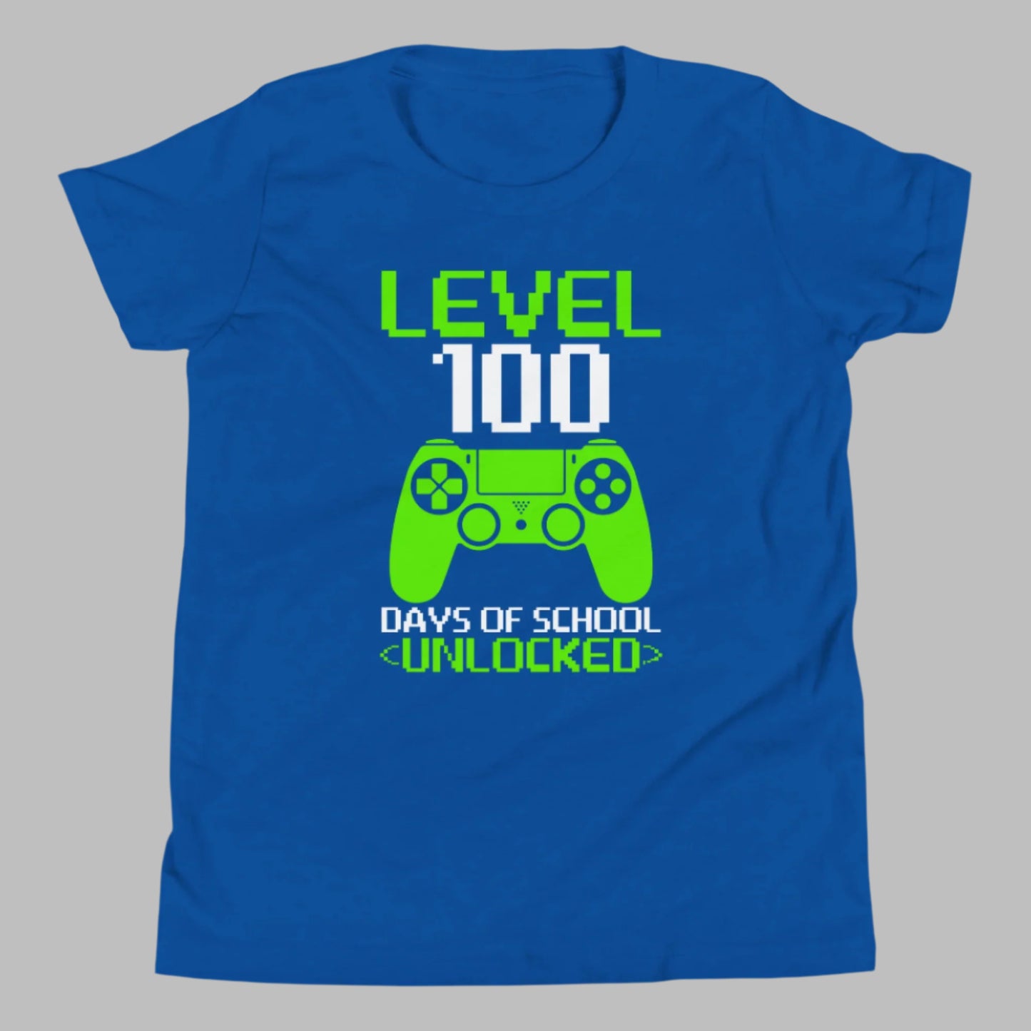 level 100 days of school unlocked