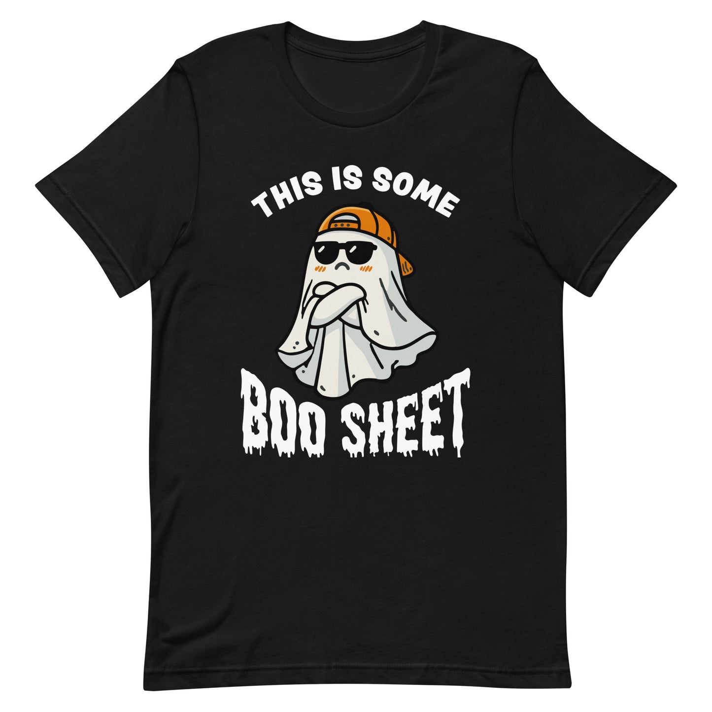 This Is Boo Sheet Ghost Retro Halloween 2021 Gift Men Women T-Shirt