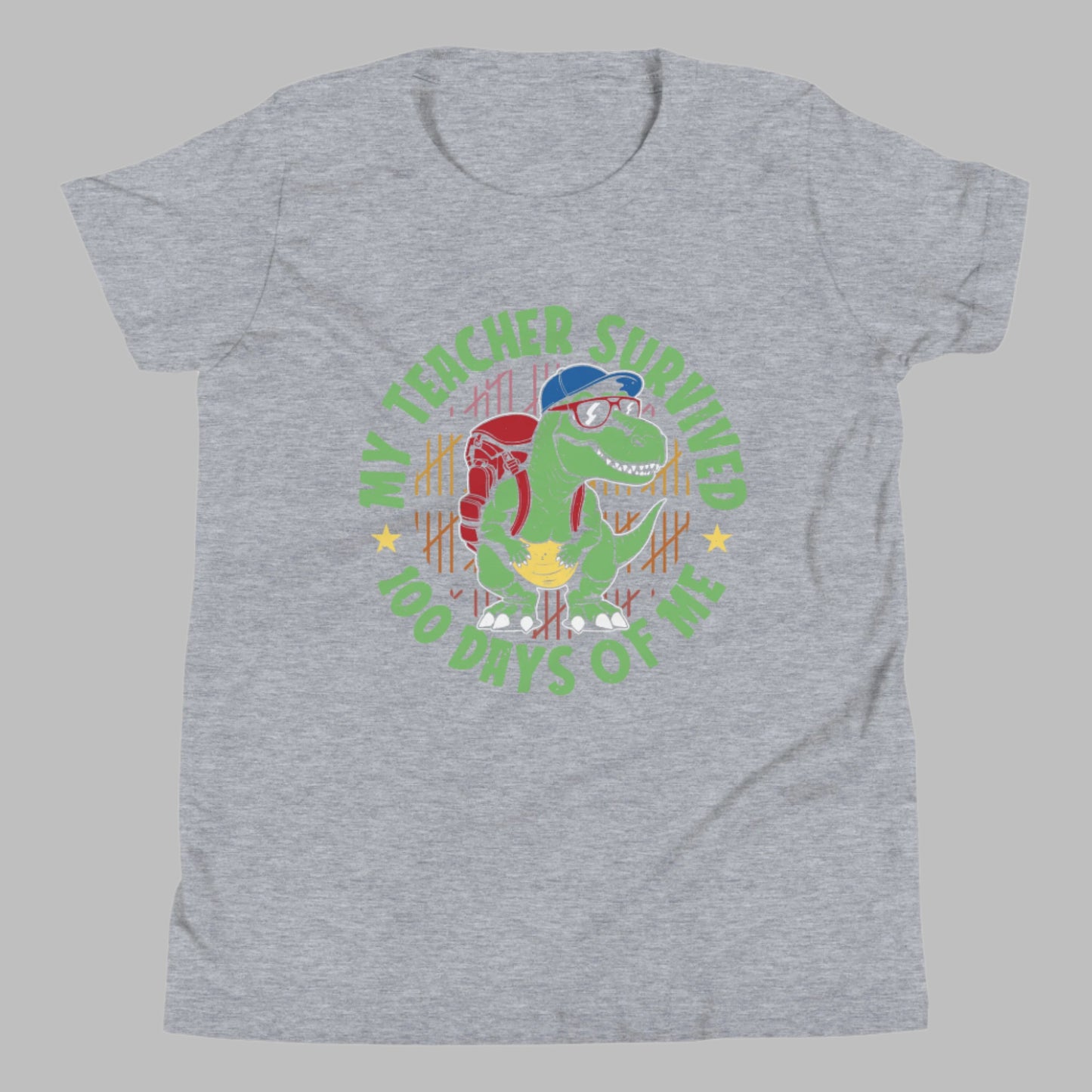 my teacher survived 100 days of me t-shirt