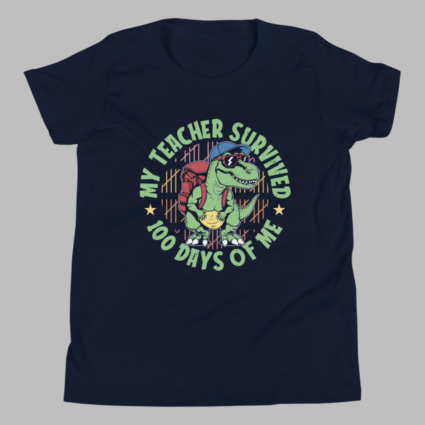my teacher survived 100 days of me t-shirt