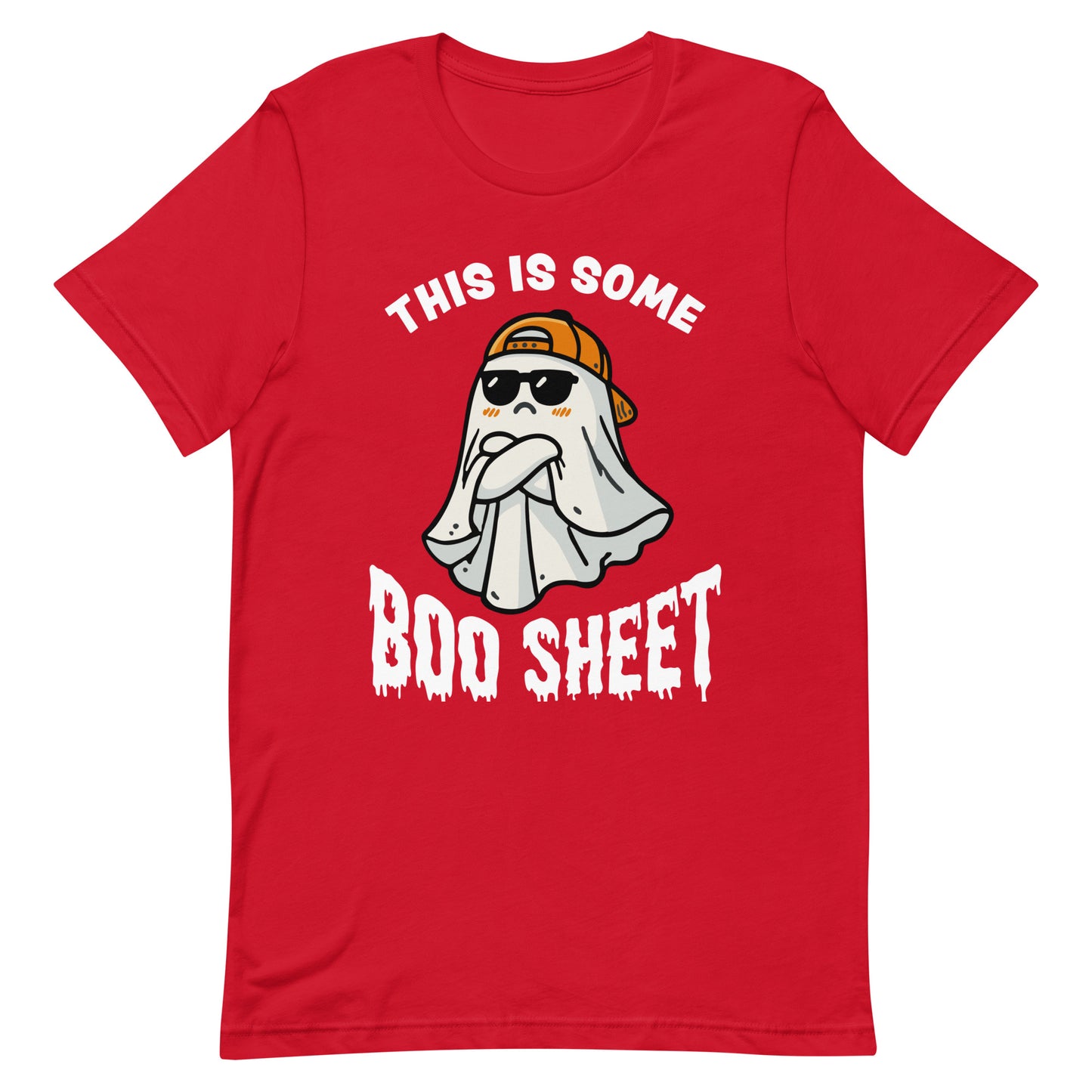 This Is Boo Sheet Ghost Retro Halloween 2021 Gift Men Women T-Shirt