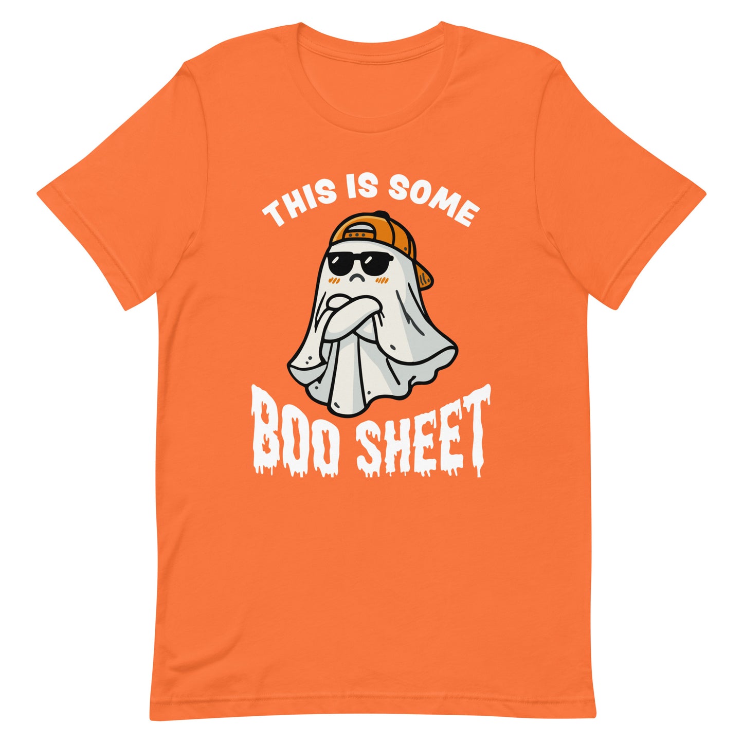 This Is Boo Sheet Ghost Retro Halloween 2021 Gift Men Women T-Shirt
